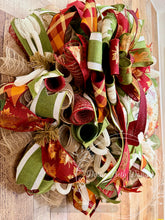 Load image into Gallery viewer, Pumpkin Fall Wreath – Oh My Gourd It’s Fall Front Door Wreath
