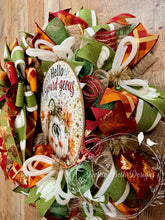 Load image into Gallery viewer, Pumpkin Fall Wreath – Oh My Gourd It’s Fall Front Door Wreath