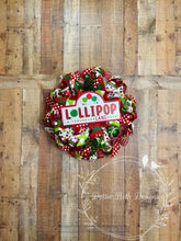Load image into Gallery viewer, Lollipop Lane Christmas Wreath