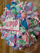 Load image into Gallery viewer, Lollipop Lane Christmas Wreath