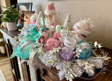 Load image into Gallery viewer, Pastel Nutcracker Christmas Centerpiece