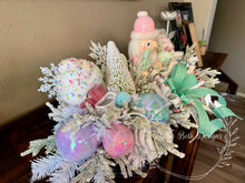 Load image into Gallery viewer, Pastel Nutcracker Christmas Centerpiece