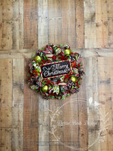 Load image into Gallery viewer, Merry Christmas Candy Stripe Wreath