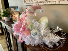 Load image into Gallery viewer, Pastel Snowman Candyland Centerpiece