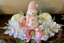 Load image into Gallery viewer, Pastel Snowman Candyland Centerpiece