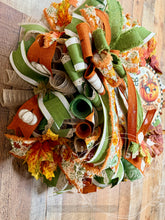 Load image into Gallery viewer, Cute as a Pumpkin Fall Wreath | Whimsical Autumn Front Door Décor