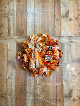 Load image into Gallery viewer, Gobble ’Til You Wobble Thanksgiving Turkey Wreath