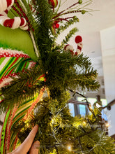 Load image into Gallery viewer, Green Monster Christmas Tree Topper
