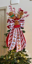 Load image into Gallery viewer, Classic Gingerbread Family Christmas Tree Topper
