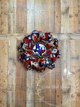 Load image into Gallery viewer, Texas Home Sweet Home Bluebonnet Wreath – Red, White, and Blue Decor
