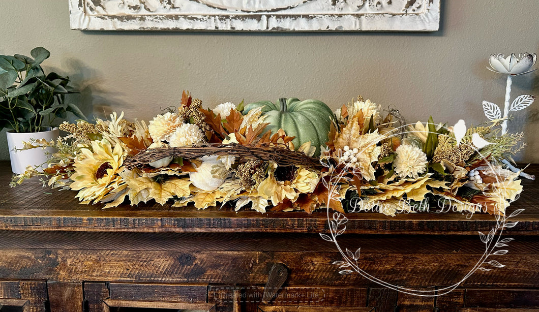 Fall Floral Centerpiece