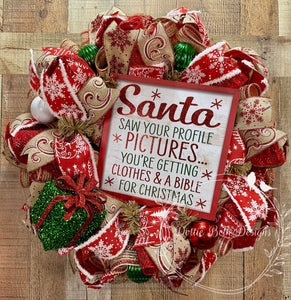 Santa Saw Your Profile Pictures