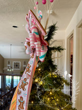 Load image into Gallery viewer, Pink Gingerbread Wonderland Tree Topper
