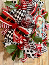 Load image into Gallery viewer, Santa and Milk Christmas Wreath
