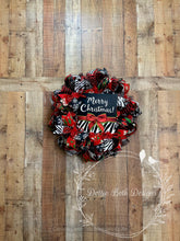 Load image into Gallery viewer, Merry Christmas - Zebra Print

