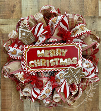 Load image into Gallery viewer, Merry Christmas - Gingerbread
