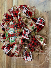 Load image into Gallery viewer, Snowman - Buffalo Plaid
