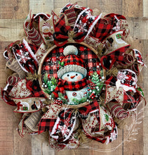 Load image into Gallery viewer, Snowman - Buffalo Plaid
