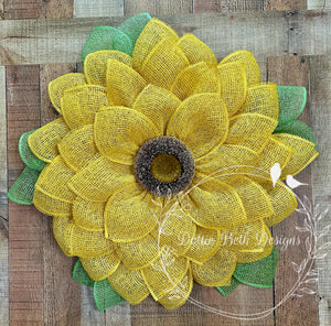 Sunflower Wreath