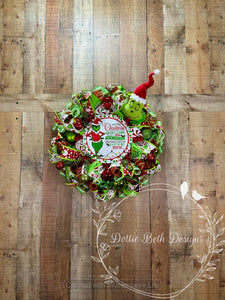 Green Monster Wreath