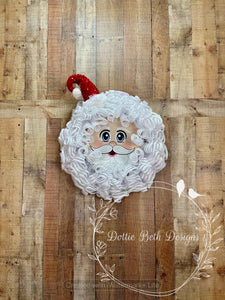 Santa Wreath