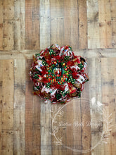 Load image into Gallery viewer, Classic Nutcracker Christmas Wreath – Festive Holiday Door Decor
