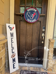 Houston Texans 48” Porch Leaner