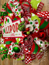 Load image into Gallery viewer, Lollipop Lane Christmas Wreath
