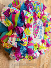 Load image into Gallery viewer, Life Is Better in Flip Flops Summer Deco Mesh Wreath
