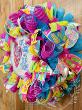 Load image into Gallery viewer, Life Is Better in Flip Flops Summer Deco Mesh Wreath
