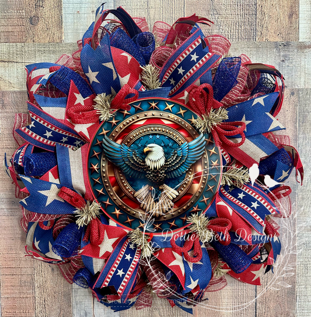 Rustic American Eagle