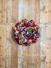 Load image into Gallery viewer, 250th Anniversary Patriotic Wreath – Celebrating 250 Years Front Door Decor – Independence Day Wreath
